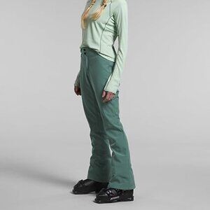 North Face Apex STH Pants XS Regular Women's Fleece Lined Windwall Dark Sage New